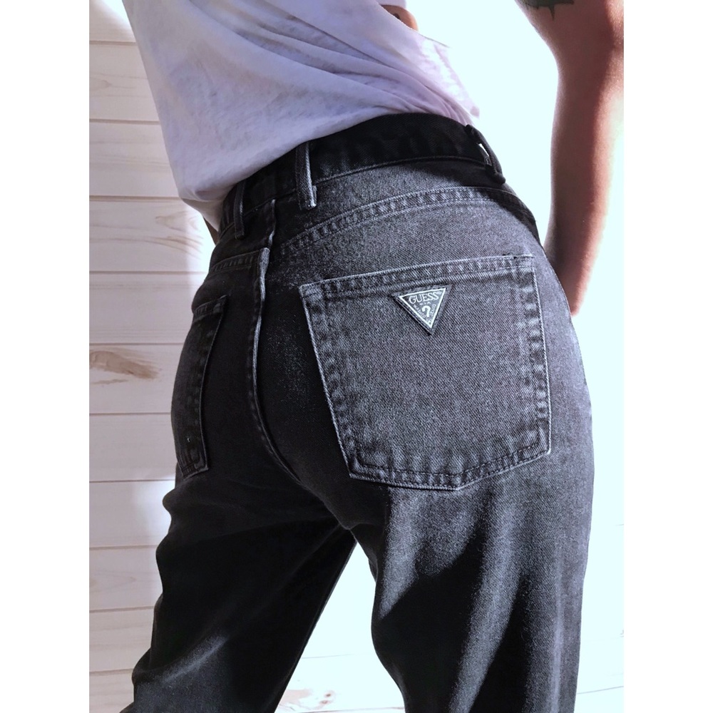GUESS?🔻JEANS acid wash black